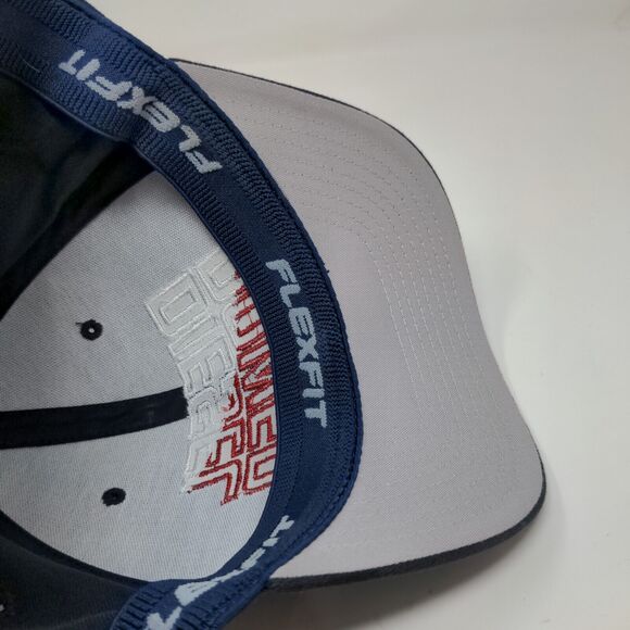 Flexfit Men's Fitted Hat Blue Size L/XL Diesel Power Logo Embroidered - Picture 10 of 11